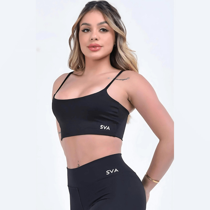 Cropped Thais Preto