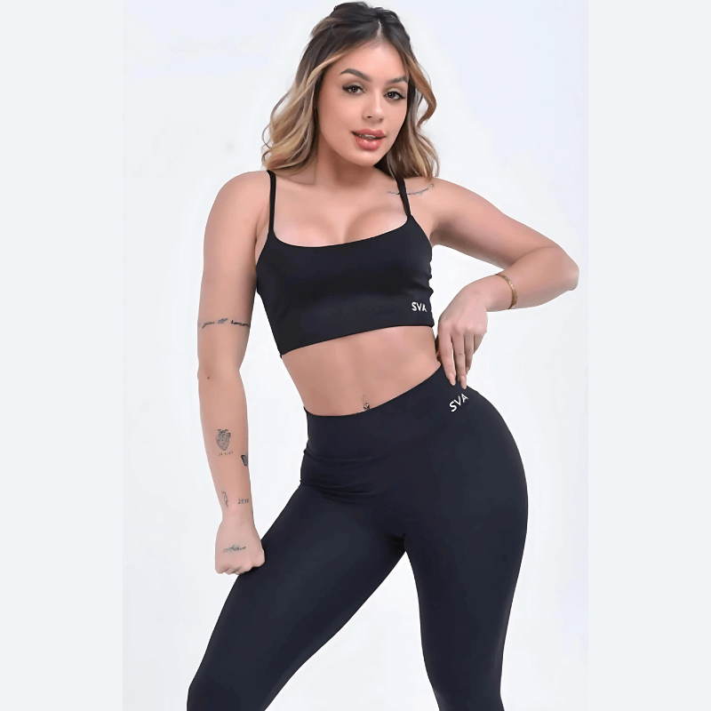 Cropped Thais Preto